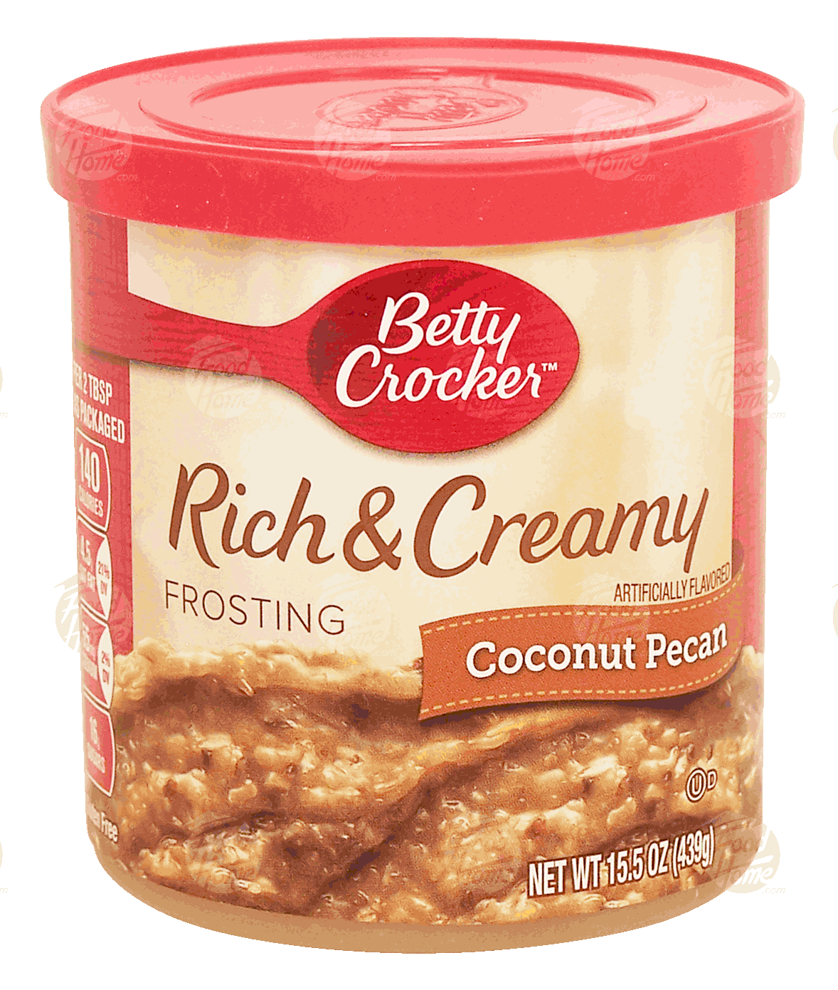 Betty Crocker  coconut pecan frosting, artifically flavored Full-Size Picture